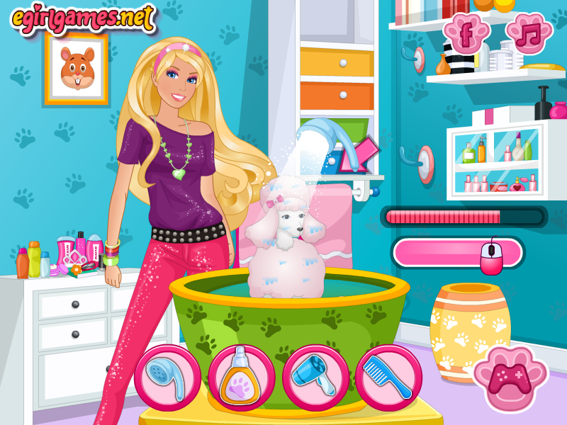 Barbie's Pet Beauty Salon