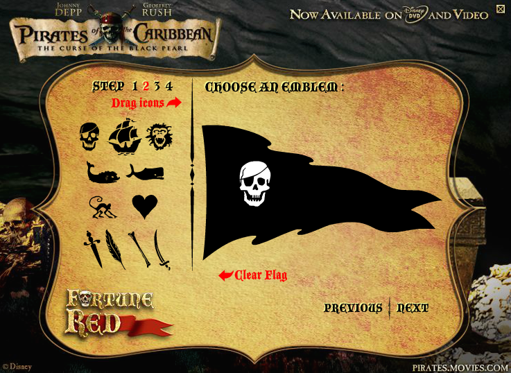 Pirates of the Caribbean: Fortune Red