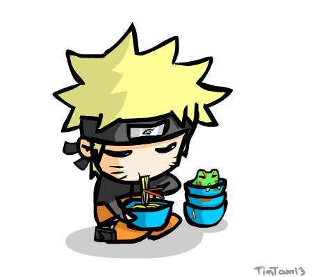 Naruto likes Ramen animation