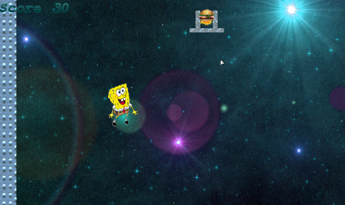 Sponge Bob in Space