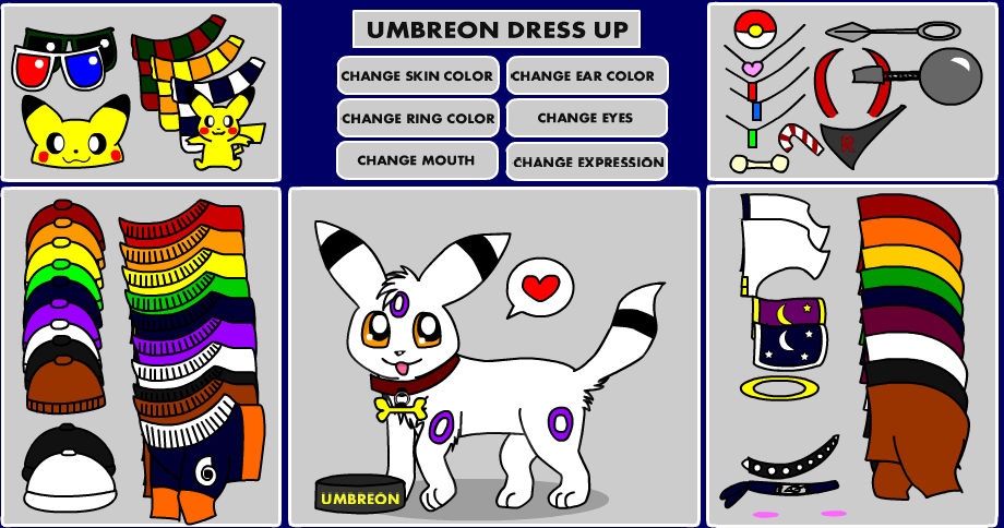 Umbreon Dress Up