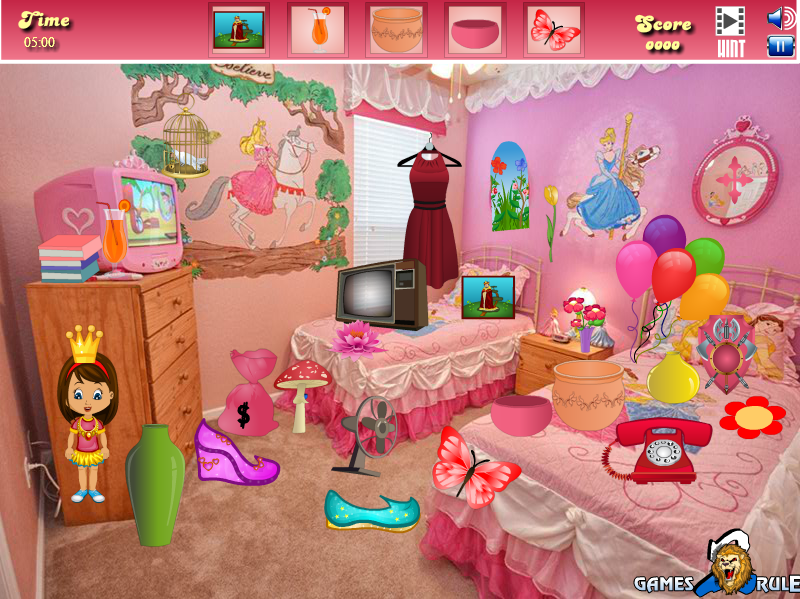 Messy Princess Room