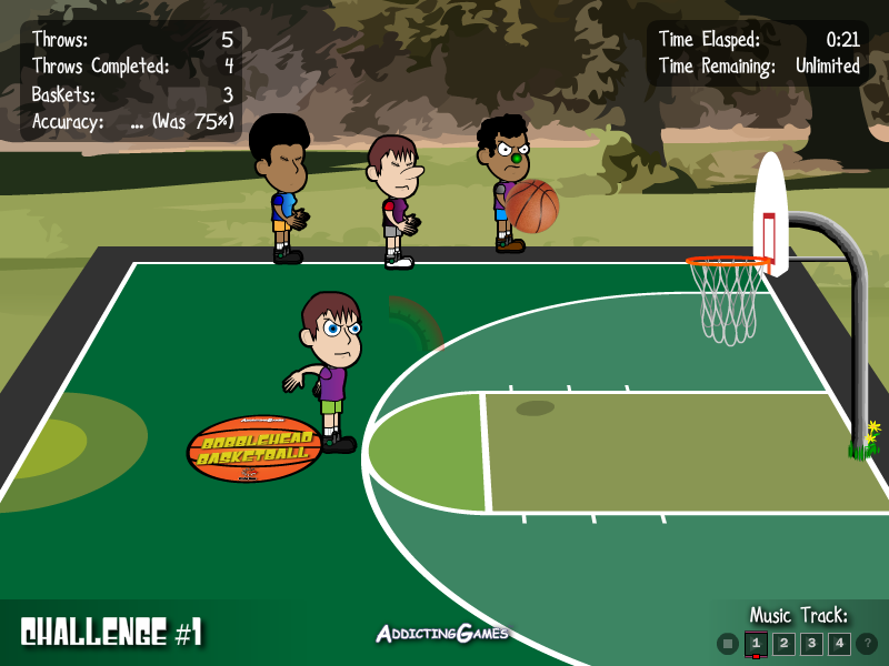 Bobblehead Basketball