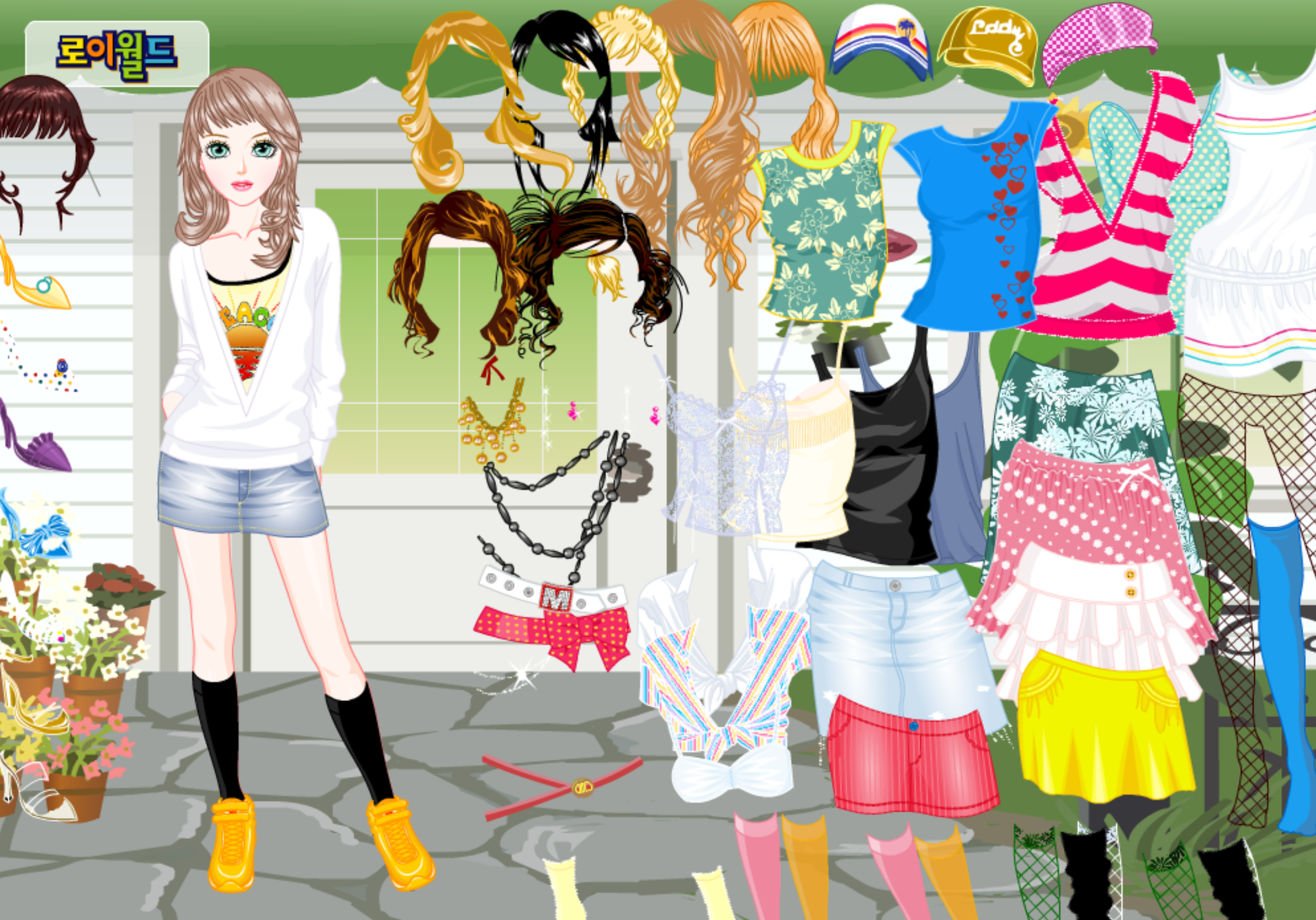 Roiworld Mismatched Style Dressup