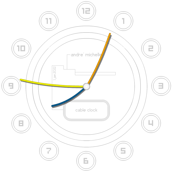 Cable Clock