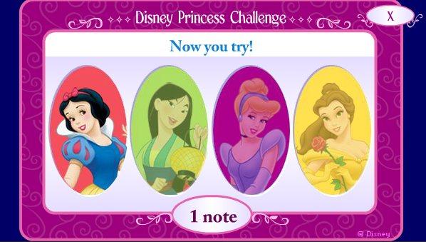 Disney Princess Challenge