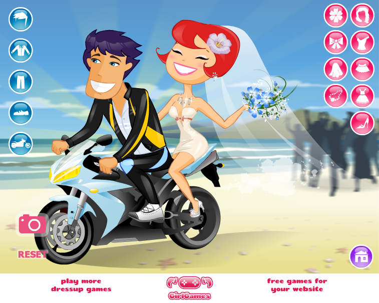 Motorcycle Wedding