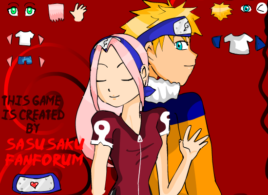 Sakura and Naruto dress up