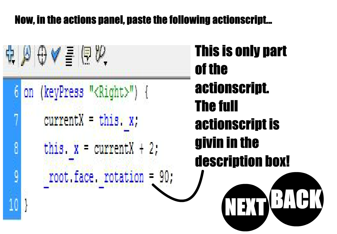 How To Make A Symbol Move 4-WAY