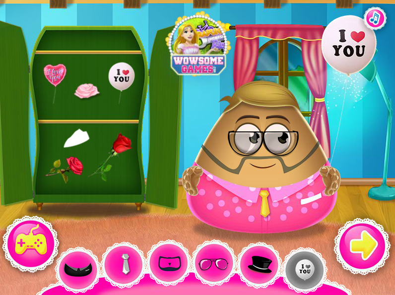 Pou Wedding Party