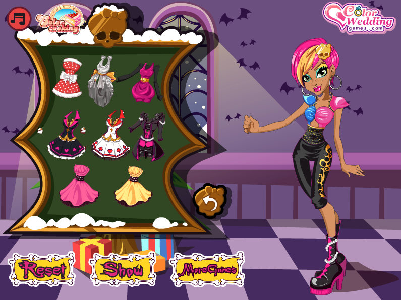 Monster High: Gigi Grant Dressup