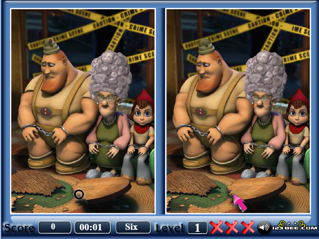 Hoodwinked - Spot the Difference