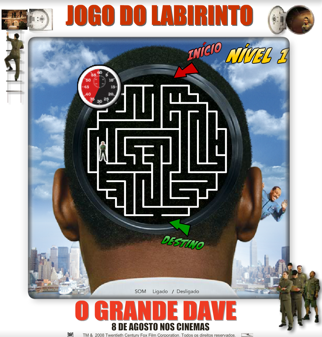 O Grande Dave - Jogo Do Labirinto