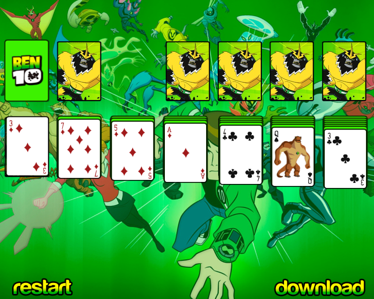 Ben 10 Solitaire