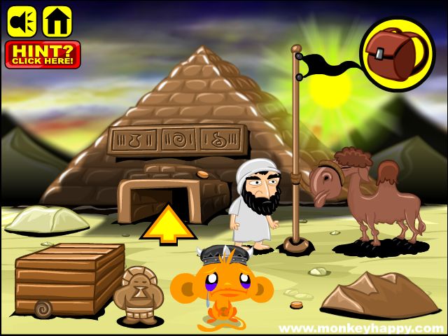 Monkey Go Happy Pyramid Escape