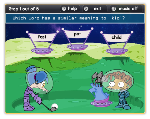 Matching Word Golf