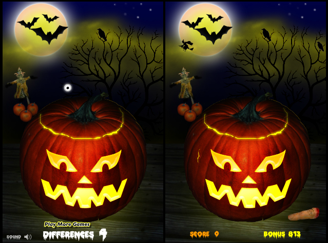 Creepy Halloween Differences