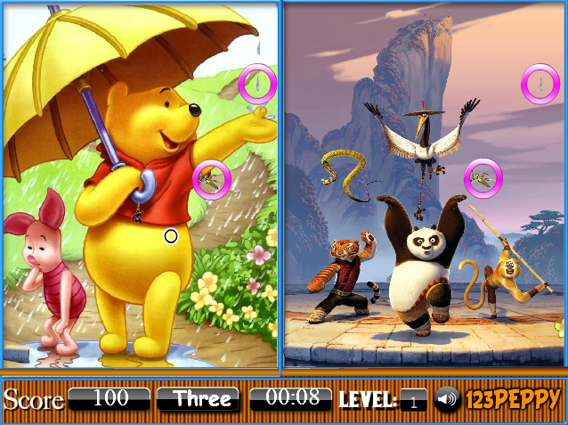 Similarities Winnie Panda