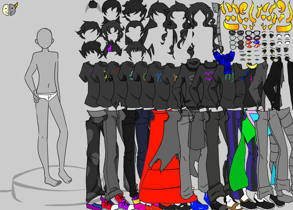 Homestuck Troll Dress Up