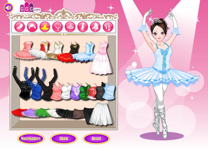 Ballet Girl Dressup