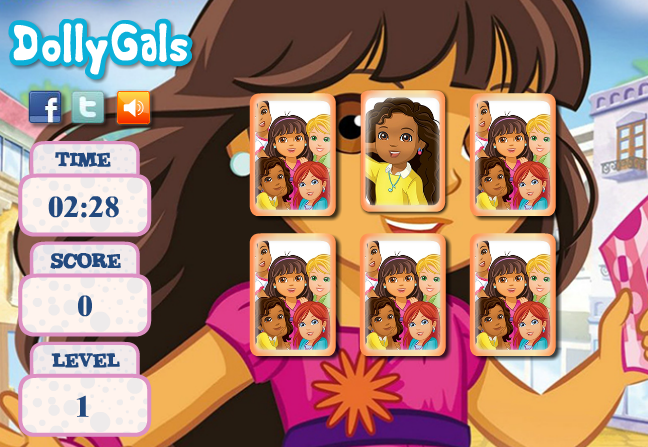 Dora and Friends Memory Match