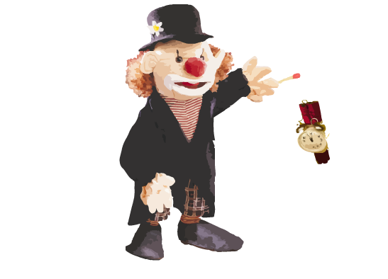 Clown Death First Flash