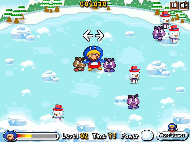 Snowy Mario 3