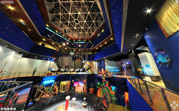 Science Centre Singapore: Atrium Virtual Reality Image