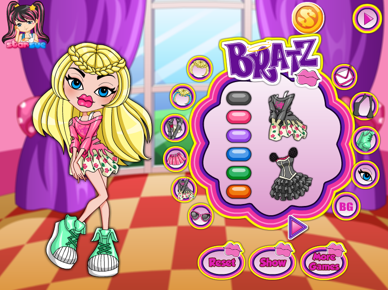 Bratz #SelfieSnaps Cloe Dress Up