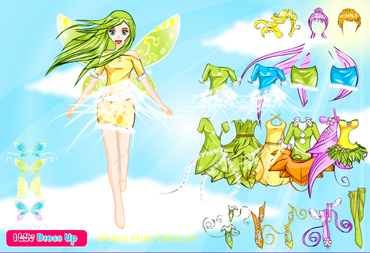 Spring Fairy Dress Up