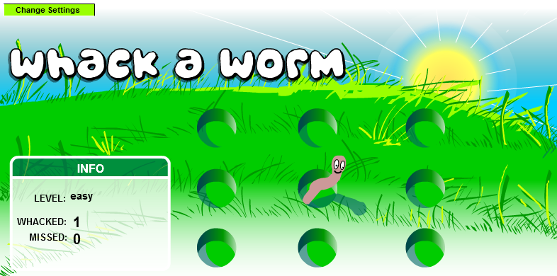 Whack a Worm