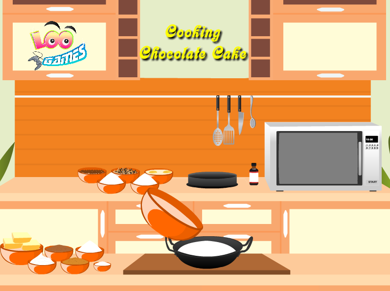 Cooking Chocolate Cake