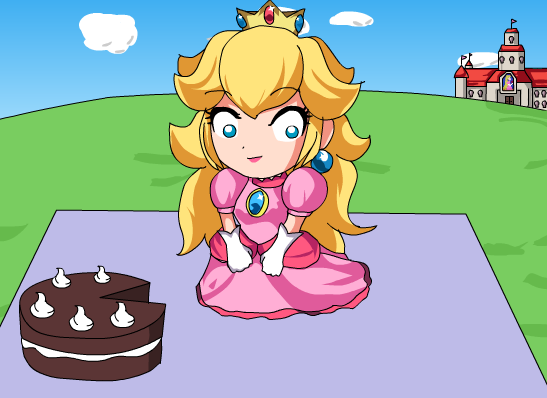 - Yeah, Peach has got it -