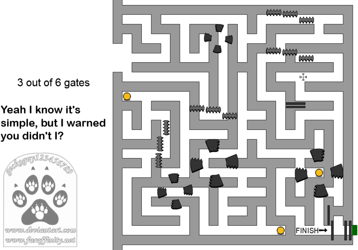 Simple maze game Ver 1.0