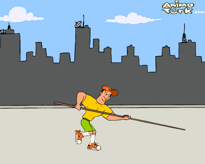 Sportmen Yüksek Atlama