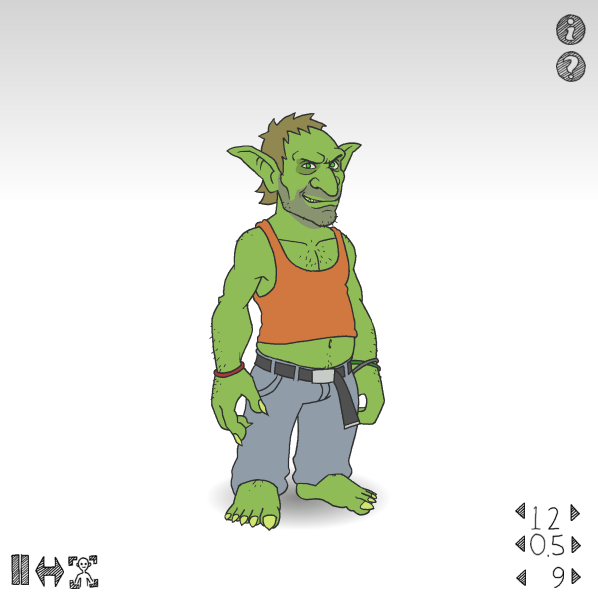 Goblinized - Interactive Flash Animation