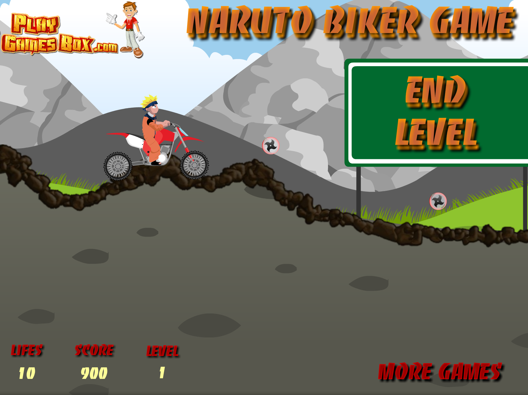 Naruto Biker Game