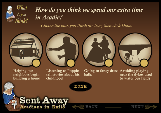 Sent Away: Acadians in Exile