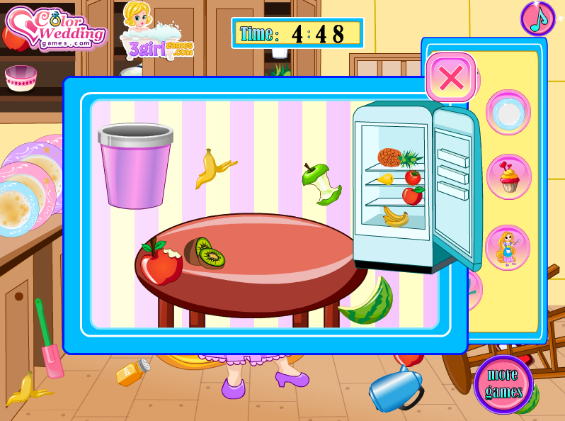 Rapunzel Messy Kitchen