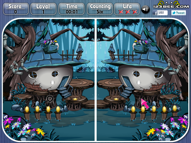 Fantasy House - Spot the Difference