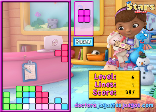 Doc McStuffins Tetris