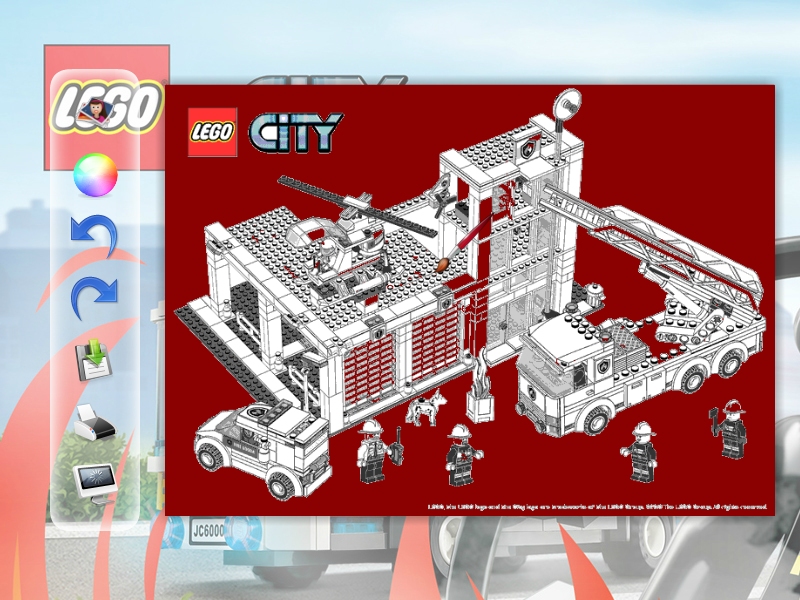 LEGO City Colouring Book