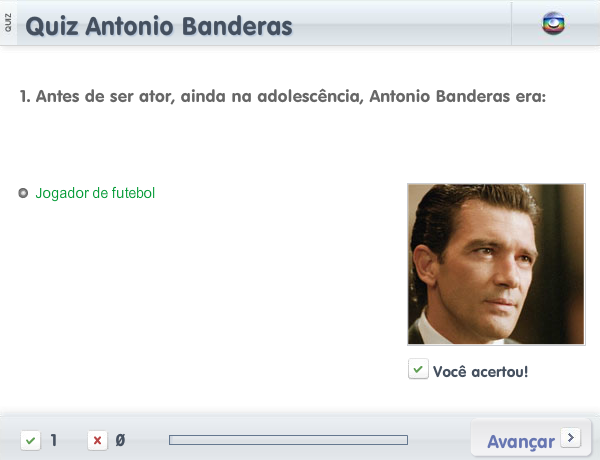 Quiz Antonio Banderas