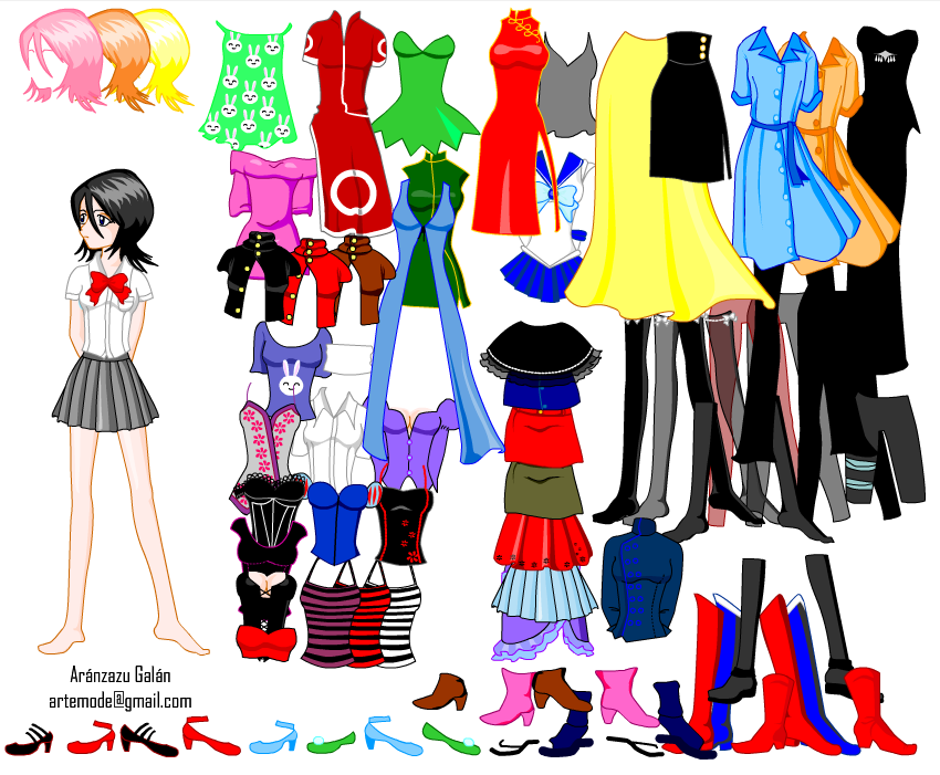 Rukia Dress up