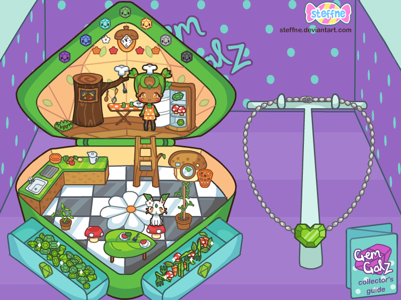 GemGalz - Jade playset