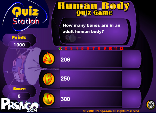 Quiz Station: Human Body Quiz Game