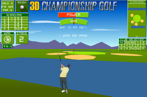 3D Championship Golf
