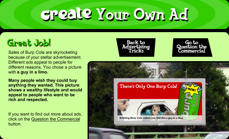 Create Your Own Ad