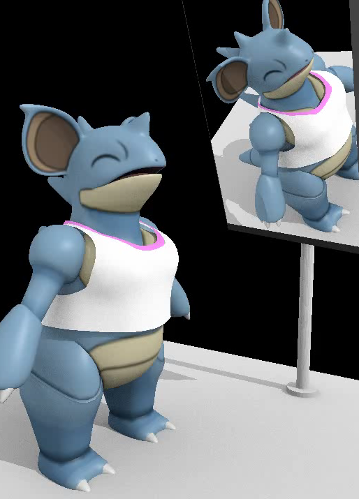 Nidoqueen Croptop BE