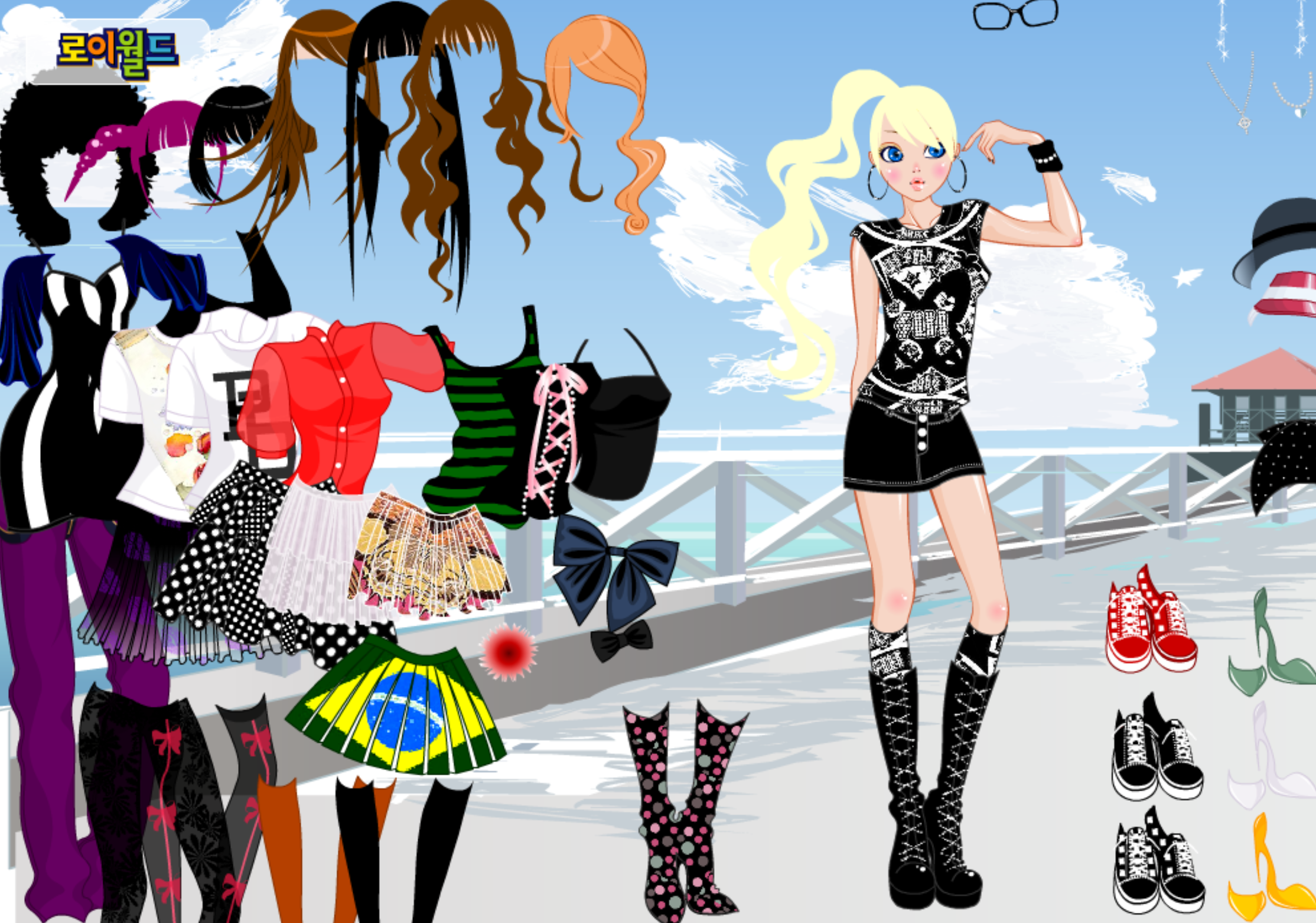 Roiworld Alternative Gal Dressup